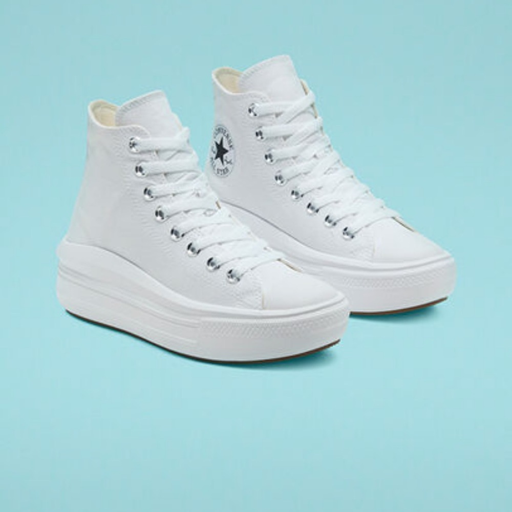 White High Top Converse
